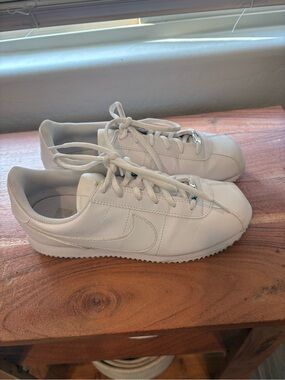 Nike Kids White Classic Trainer Sneakers